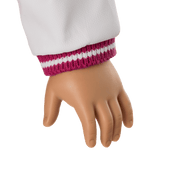 Truly Me™ 18-inch Doll #132 with curly dark-brown hair S5