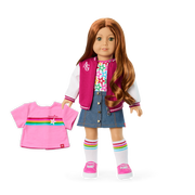 Truly Me™ 18-inch Doll #103 with wavy red hair O3