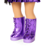 February Amethyst Bliss Outfit for 18-inch Dolls Q6
