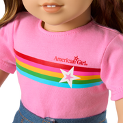 Truly Me™ 18-inch Doll #118 with curly caramel hair Z8