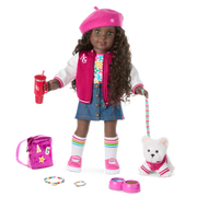 Truly Me™ 18-inch Doll #127 with curly dark-brown hair P5