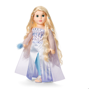 Disney Frozen Snow Queen Elsa Outfit & Accessories for 18-inch Dolls by American Girl® X4