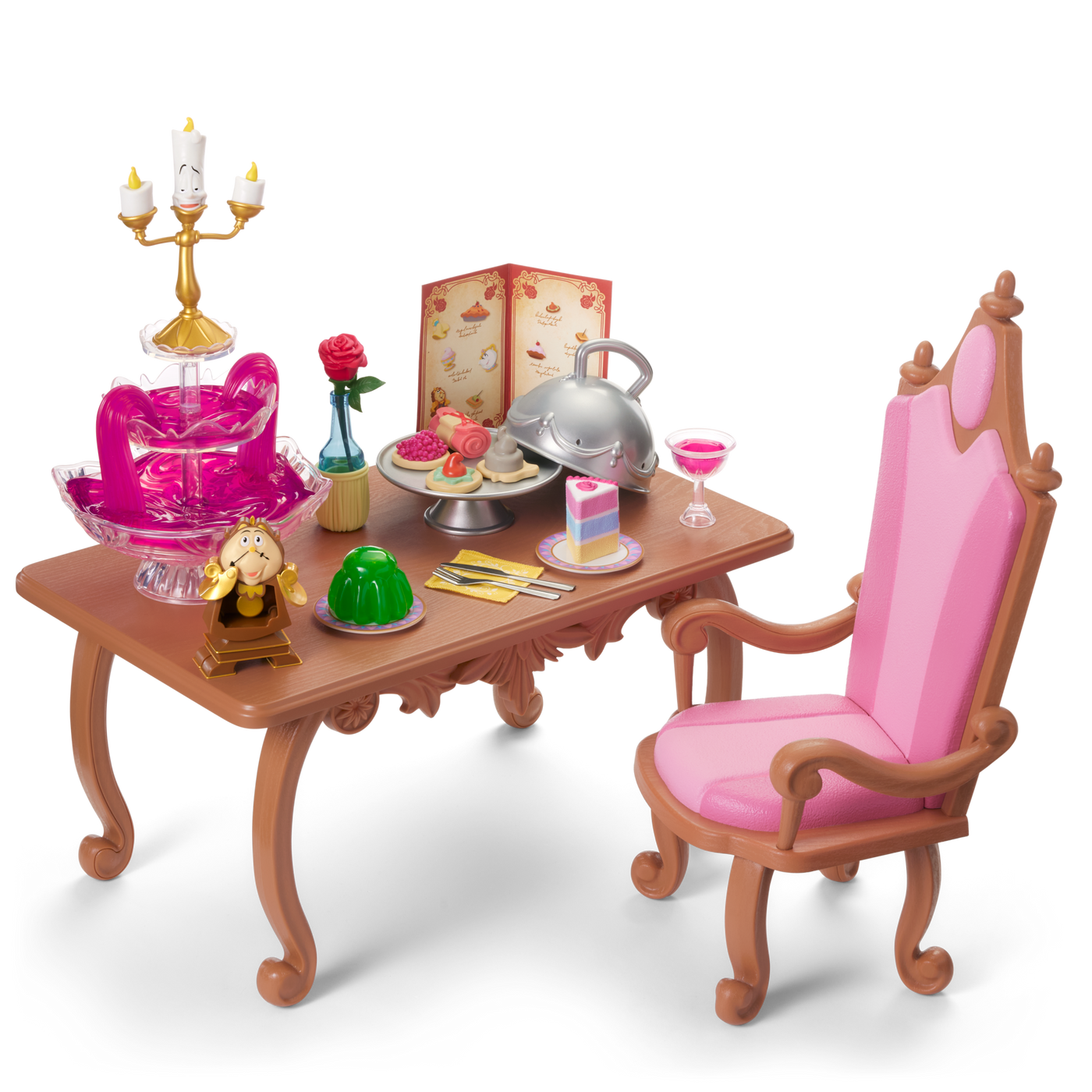 Disney Princess Belle Enchanted Castle Dining Set & Friends for 18-inch Dolls by American Girl® K3