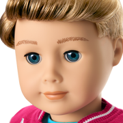 Truly Me™ 18-inch Doll #104 with straight caramel hair U3
