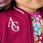 Truly Me™ 18-inch Doll #110 with wavy blonde hair V3