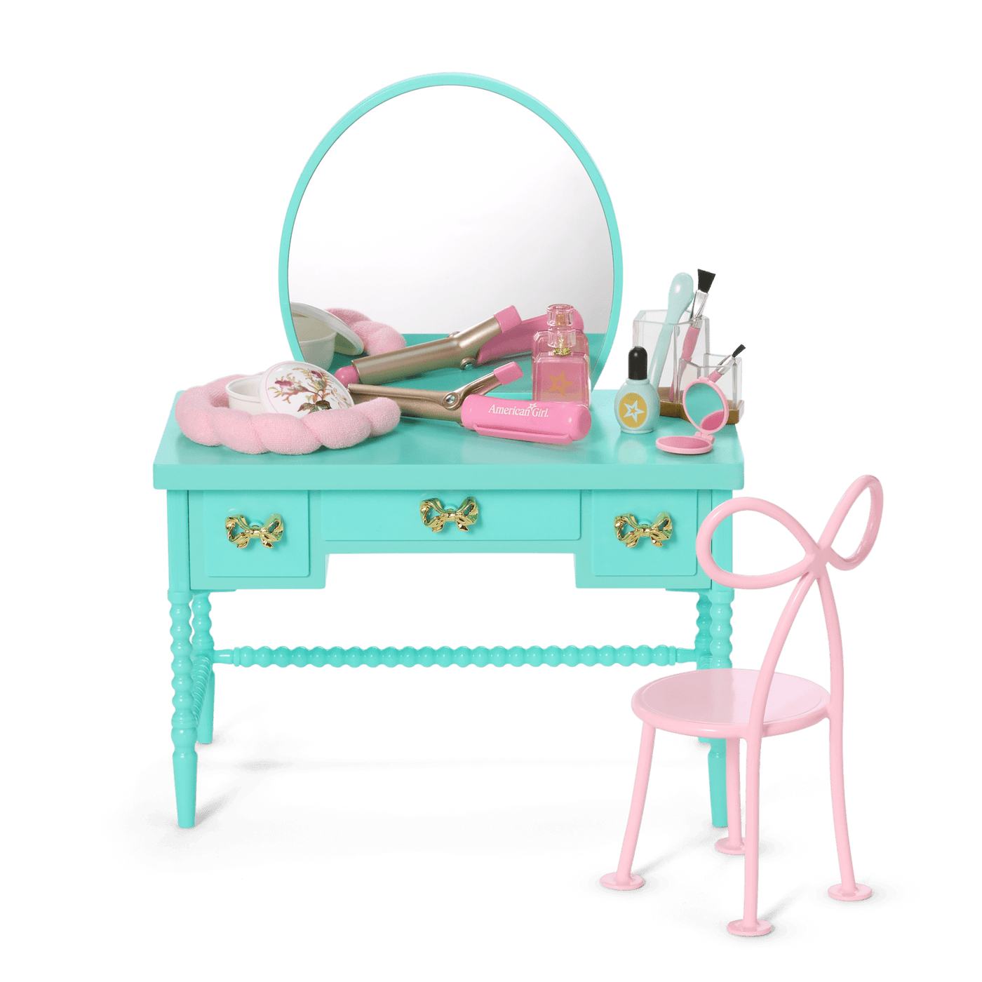 Raquel’s™ Vintage Vanity for 18-inch Dolls (Girl of the Year™ 2026) A6