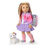 Summer’s™ Waggy Pup Tails™ Outfit for 18-inch Dolls (Girl of the Year™ 2025) Y7