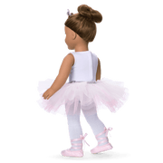 My First Ballet Recital Costume for 18-inch Dolls Y8