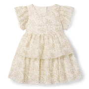 American Girl® x Janie and Jack Sparkly Cream Celebration Dress for Little Girls & Girls D0