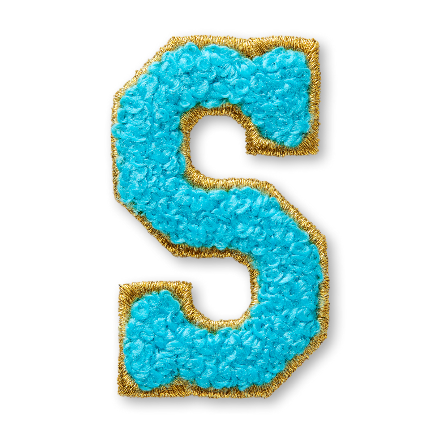AG™ Letter S Stick-On Patch L2