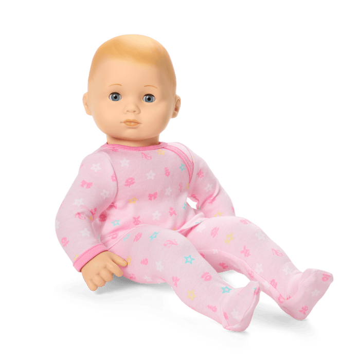 Bitty Baby® Doll #3 with blonde hair in Pastel Pink F6