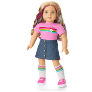 Truly Me™ 18-inch Doll #110 with wavy blonde hair V3