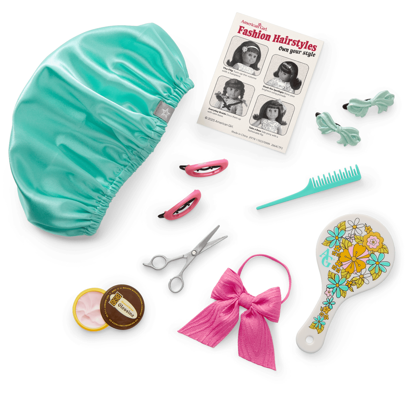 Melody’s™ Salon Accessories for 18-inch Dolls (Historical Characters) B0