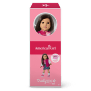 Truly Me™ 18-inch Doll #124 with straight black-brown hair Z3