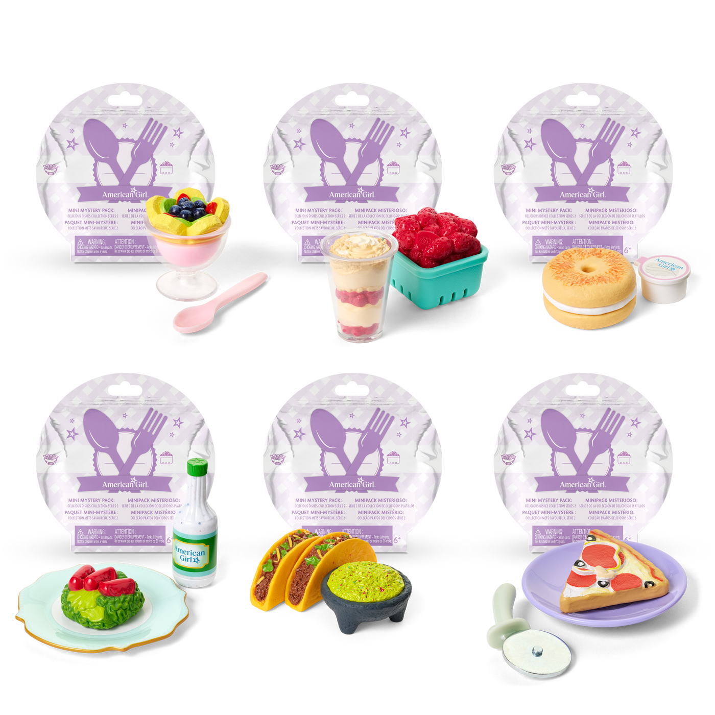 Mini Mystery Pack: Delicious Dishes Collection Series 2 X8