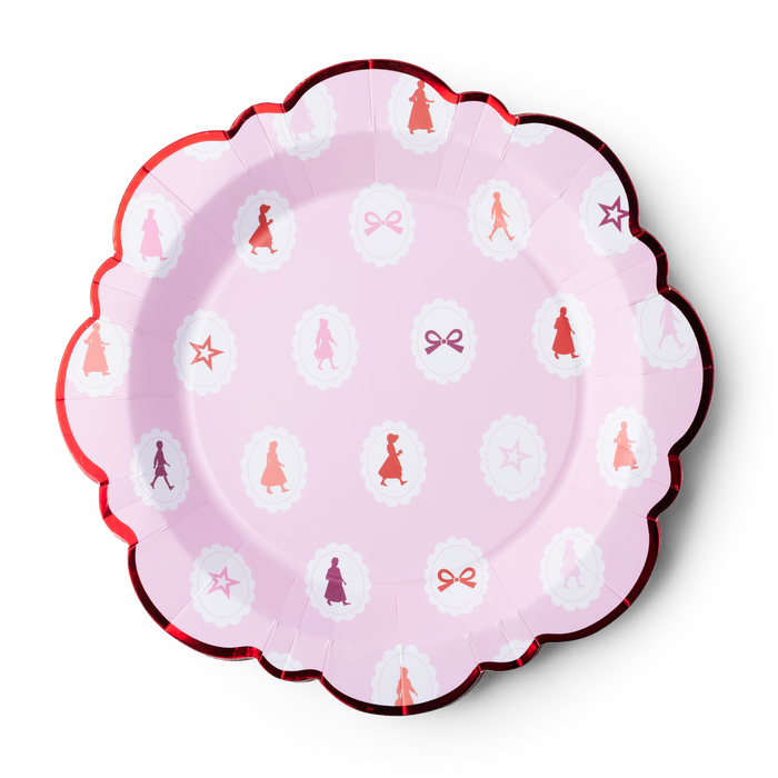 American Girl™ x Bonjour Fête Classic Characters Large Plates (Set of 8) M0