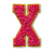 AG™ Letter X Stick-On Patch R3
