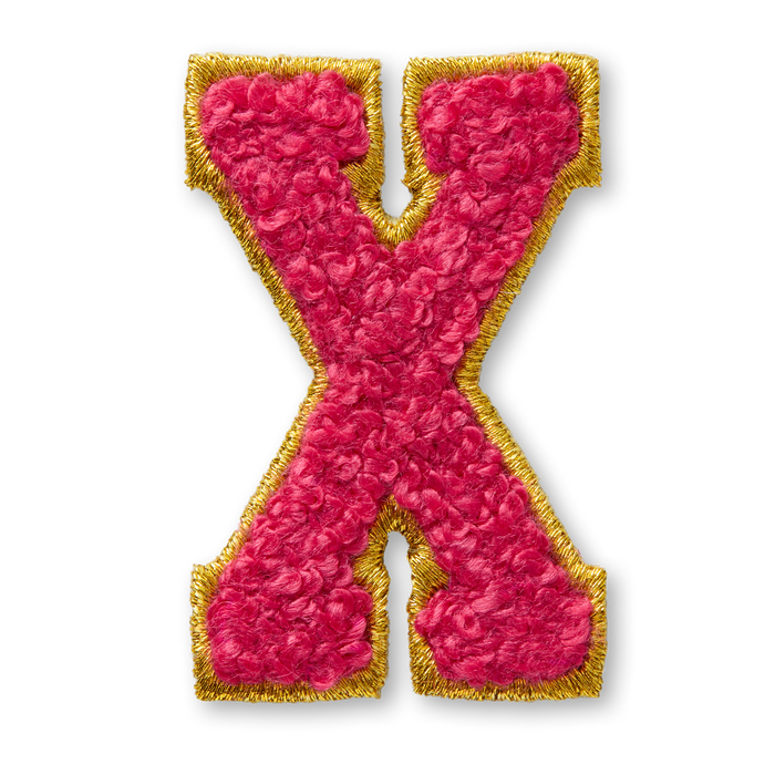 AG™ Letter X Stick-On Patch R3