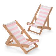 Raquel's™ Beach Chairs & Barbecue Set for 18-inch Dolls (Girl of the Year™ 2026) D7