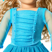 December Blue Brilliance Topaz Outfit for 18-inch Dolls N8