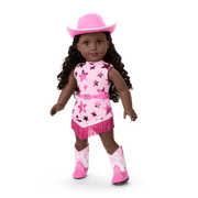 Glam Pink Cowgirl Outfit for 18-inch Dolls K1