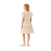 American Girl® x Janie and Jack Sparkly Cream Celebration Dress for Little Girls & Girls D0