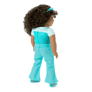 March Aquamarine Dream Outfit for 18-inch Dolls N7