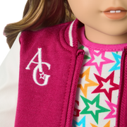 Truly Me™ 18-inch Doll #118 with curly caramel hair Z8