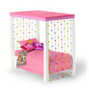 Julie’s™ Groovy Bed & Bedding for 18-inch Dolls (Historical Characters) B4