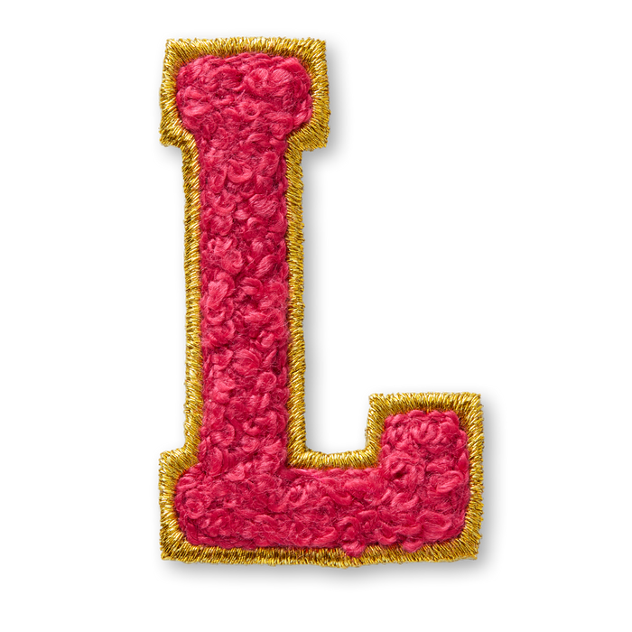 AG™ Letter L Stick-On Patch G6