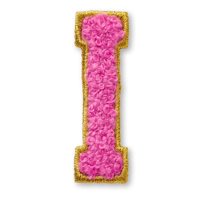 AG™ Letter I Stick-On Patch J4