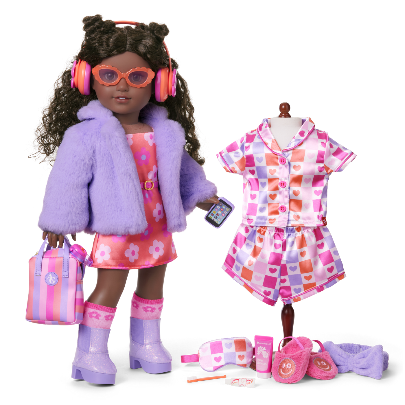 Truly Me™ #127 Doll & Day of Fun All-in-One Set K2