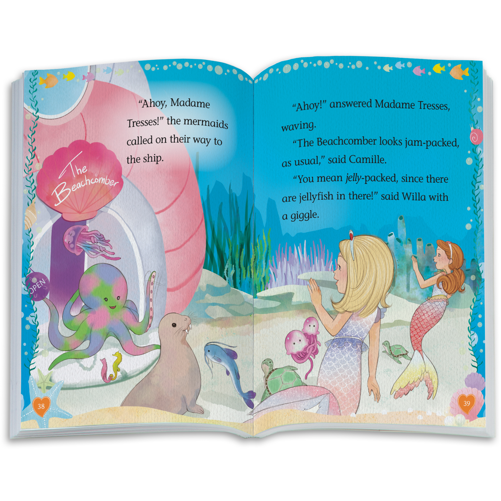 A Fin-tastic Surprise Book (WellieWishers™) H0