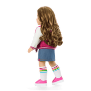 Truly Me™ 18-inch Doll #118 with curly caramel hair Z8
