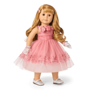 Maryellen’s™ Pretty Pink Dress for 18-inch Dolls (Historical Characters) T8