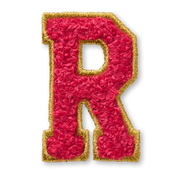 AG™ Letter R Stick-On Patch S4