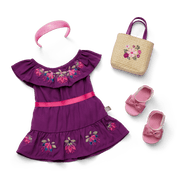 Raquel's™ Beach Party Dress for 18-inch Dolls (Girl of the Year™ 2026) B3