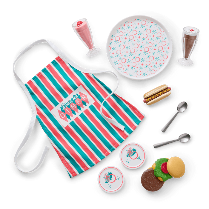 Maryellen’s™ Diner Accessories for 18-inch Dolls (Historical Characters) X5