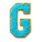 AG™ Letter G Stick-On Patch U3