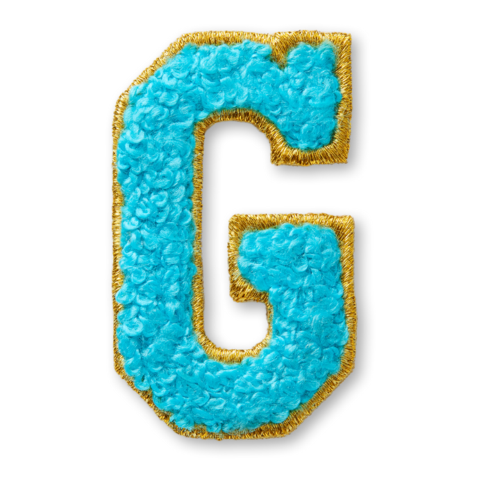 AG™ Letter G Stick-On Patch U3