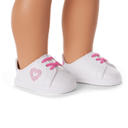 Pink Hearts Hoodie Dress for 18-inch Dolls G2