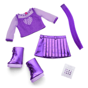 February Amethyst Bliss Outfit for 18-inch Dolls Q6