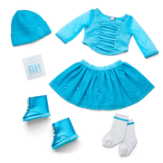 December Blue Brilliance Topaz Outfit for 18-inch Dolls N8