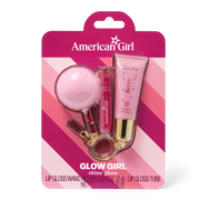 American Girl™ Lip Gloss Keychain Set for Girls Q6