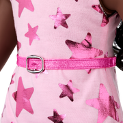 Glam Pink Cowgirl Outfit for 18-inch Dolls K1