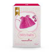 Pink Party-Ready Dress for Bitty Baby® Dolls H8