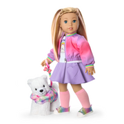 Summer’s™ Waggy Pup Tails™ Outfit for 18-inch Dolls (Girl of the Year™ 2025) Y7