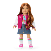 Truly Me™ 18-inch Doll #103 with wavy red hair O3