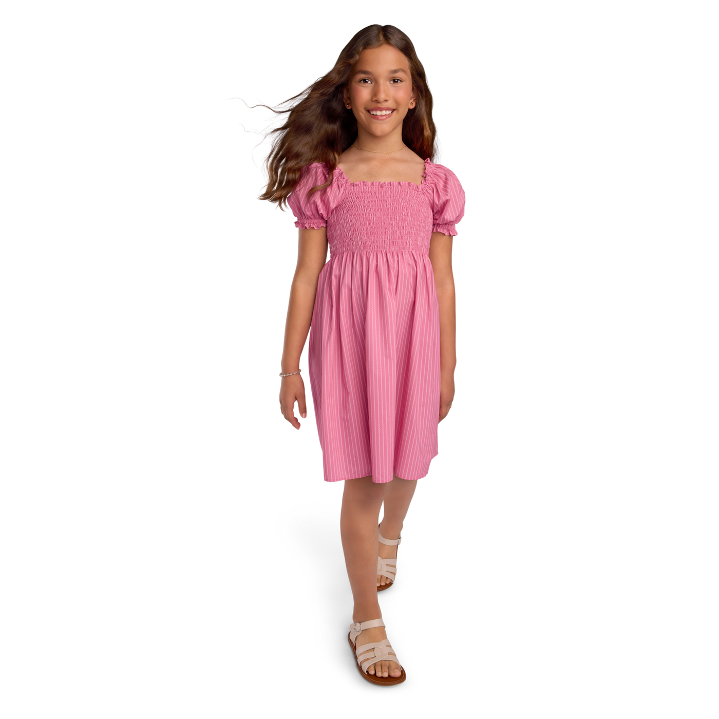 American Girl® x Hill House Home Tiny Athena Nap Dress for Girls (Addy™ Print) X4