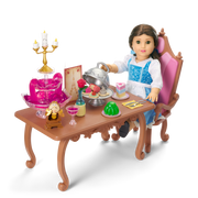 Disney Princess Belle Enchanted Castle Dining Set & Friends for 18-inch Dolls by American Girl® K3